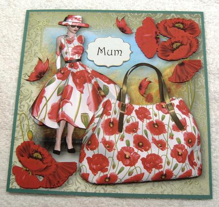 Handbags & Gladrags Pretty Poppies by Margaret Scott