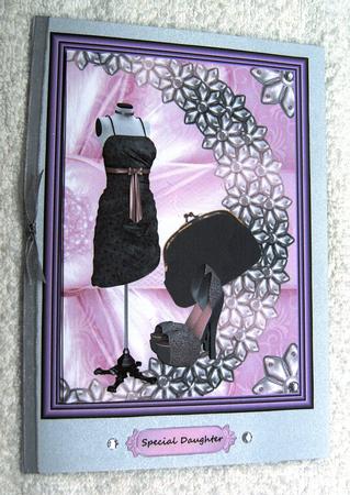 Little Black Dress Ensemble - Wavy Edged Side Stacker by Margaret Scott