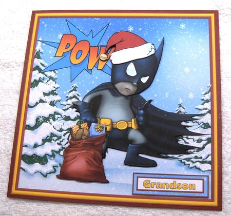 8x8 Bat Boy Saves Christmas Mini Kit by Margaret Scott