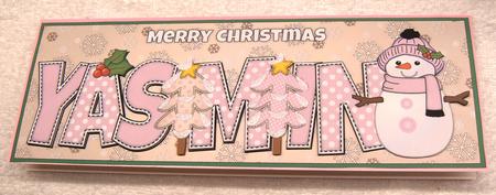Cute Snowman Yasmin Large Dl by Margaret Scott