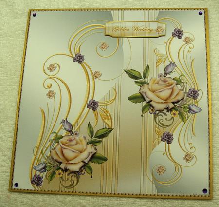 Golden Wedding/anniversary by Margaret Scott