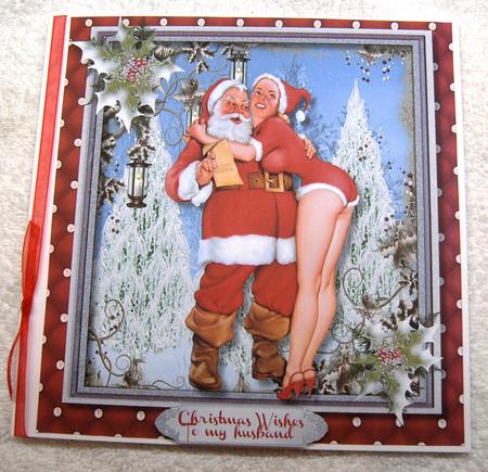 Santa's Christmas Present ,naughty or Nice  by Margaret Scott