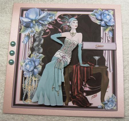 Stunning Flapper Lady Mini Kit by Margaret Scott