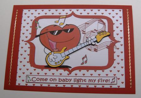 Music Lovers Valentine by Margaret Scott