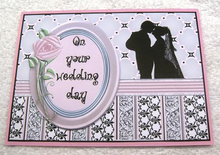 French Flair Wedding Engagement Anniversary Quick Card by Margaret Scott