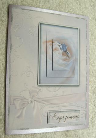 Engagement/diamond Wedding Card by Margaret Scott