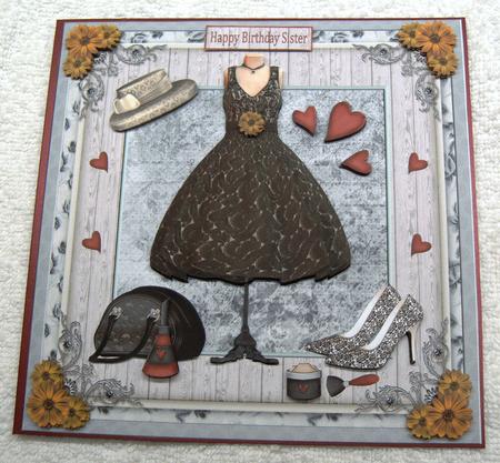 Black & Red Fashion Mini Kit by Margaret Scott