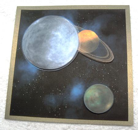 The Final Frontier - Planets & Solar Systems 3 Insert & Tag by Margaret Scott