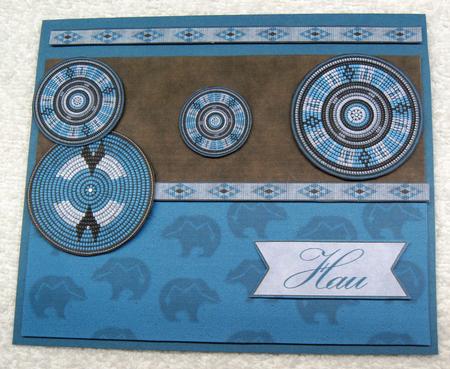Beads & Bears Native American Style Decoupage Mini Kit by Margaret Scott