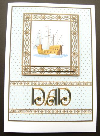 Tall Ship for Dad by Margaret Scott