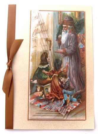 Wow Meeting Santa by Margaret Scott