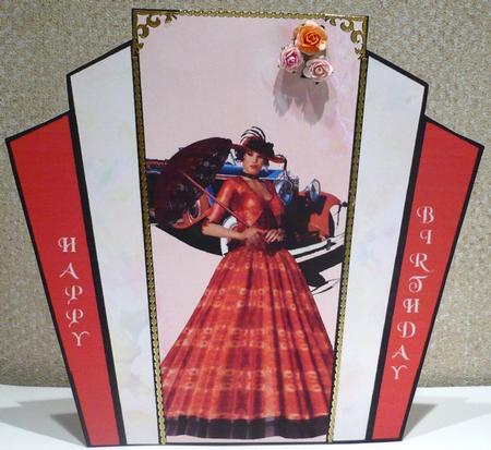 Vintage Art Deco Card by Margaret Skinner