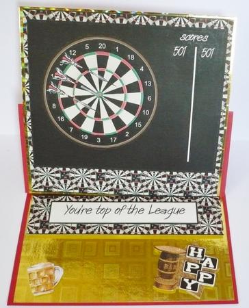 Darts Easel by Margaret Skinner