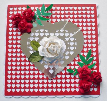 Hearts Cards Variations by Margaret Skinner
