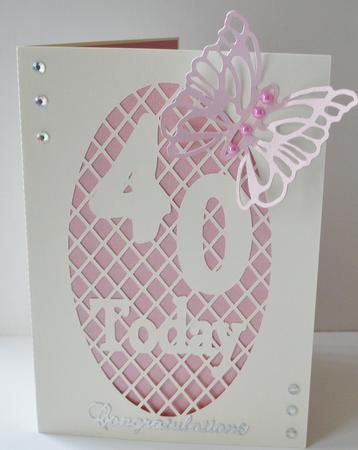 Oval Lattice Number Cards by Margaret Skinner