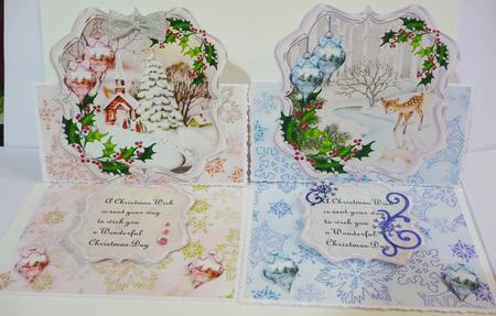 Christmas Vintage Toppers & Inserts by Margaret Skinner