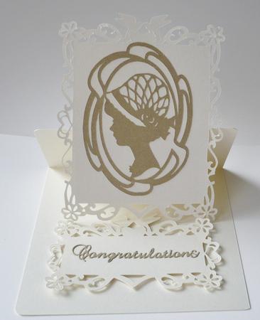314 Romantic Framed Easel by Margaret Skinner