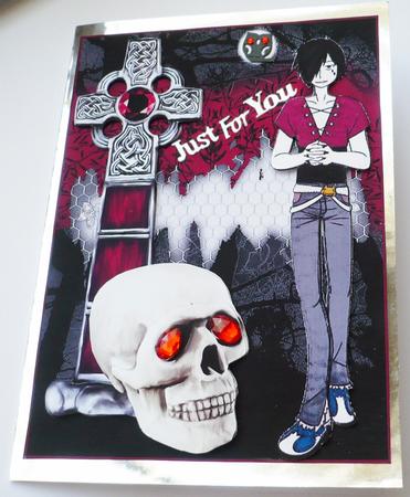 Male Goth 1 by Margaret Skinner