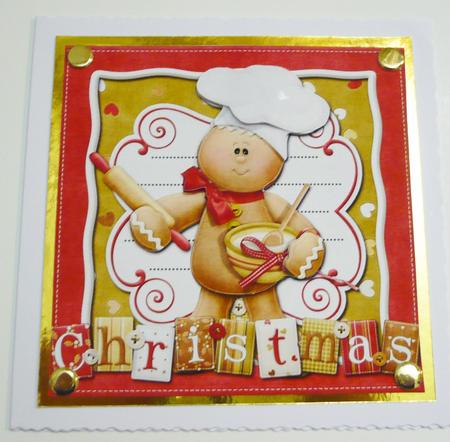 Chritmas Cookie Topper by Margaret Skinner