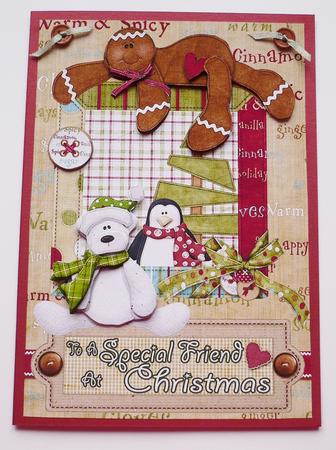 To a Special Friend at Christmas Ginger & Friends by Margaret Skinner