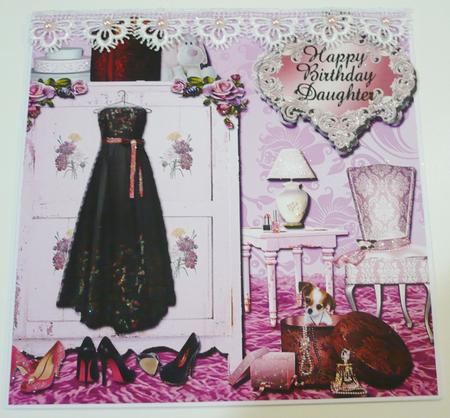 Pretty in Pink Birthday Plus Gift Card by Margaret Skinner