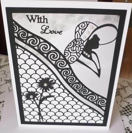 Lacy Mat With Flowers And Flourishes Topper 2  by Margaret Skinner