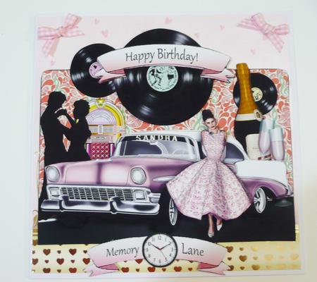 Oldies Celebration Topper 2 by Margaret Skinner