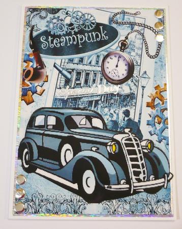 Bygone Era of Vintage Car Nostalgic Scene & Steampunk by Margaret Skinner