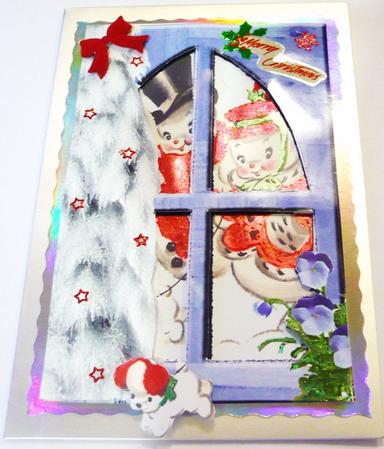 Through My Window There is Snow Men by Margaret Skinner