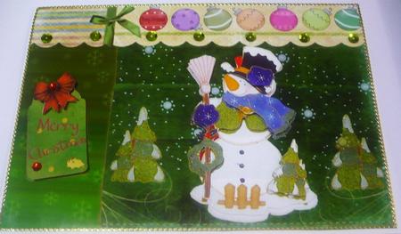 Quilted Snowmen by Margaret Skinner