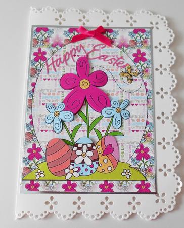 Hey Its Spring Floral Topper 3 by Margaret Skinner