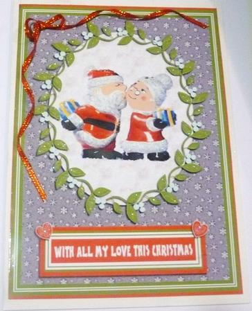 Santa's Kiss by Margaret Skinner
