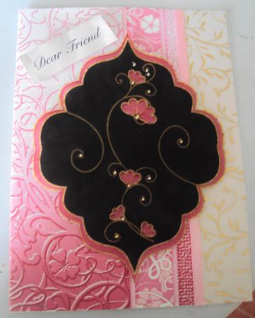 Beauty & Style Large Shaped Card Topper 8 by Margaret Swaby