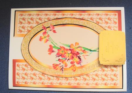 Gold Oval by Margaret Swaby
