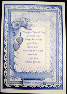 A5 Special Day Lace and Pearls Kit with 3D Decoupage by Margaret Swaby