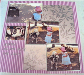 Elegant Metallic Words Matching Vellum by Margaret Swaby