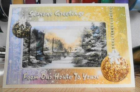 Christmas Sunset by Margaret Swaby