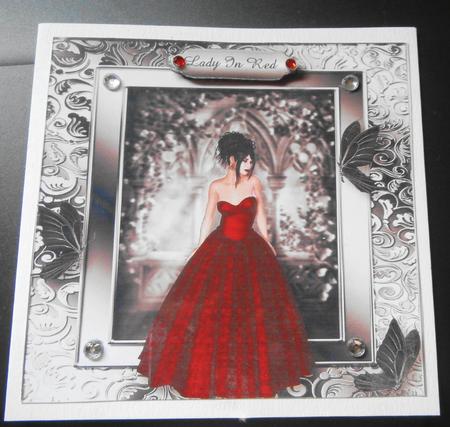 The Lady in Red by Margaret Swaby