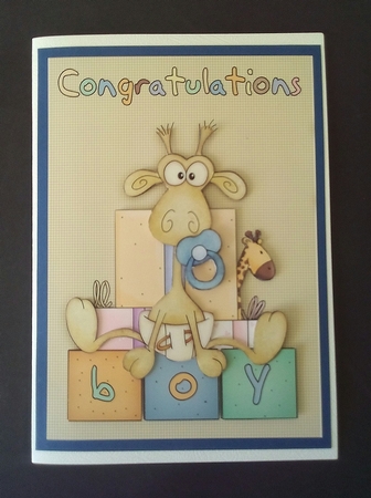 New Baby Boy Giraffe Quick Step by Step by Margaret Swann