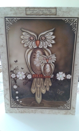 Autumn Owls by Margaret Swann