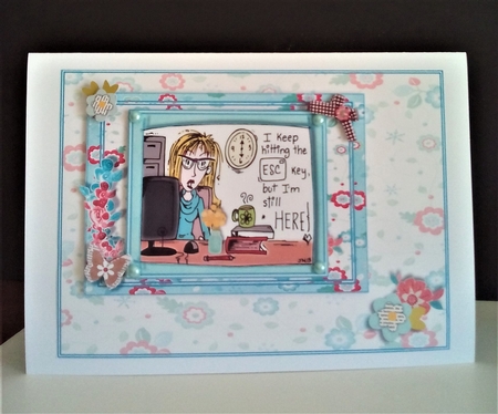 I keep hitting escape but Im still here! by Margaret Swann