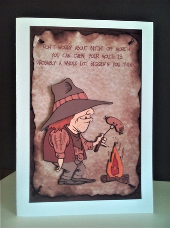 Roasting on an Open Fire by Margaret Swann