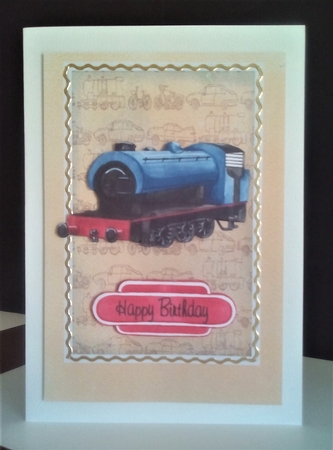 Blue Train Birthday by Margaret Swann