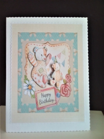 Happy Birthday Teddy by Margaret Swann