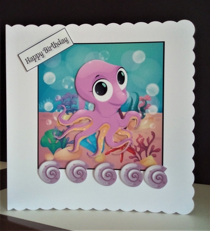Octopus Big Eyes by Margaret Swann