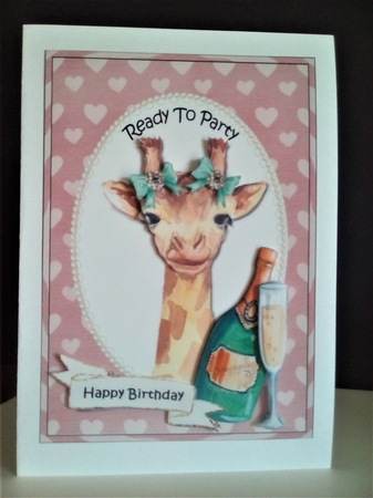 Giraffe Celebration by Margaret Swann