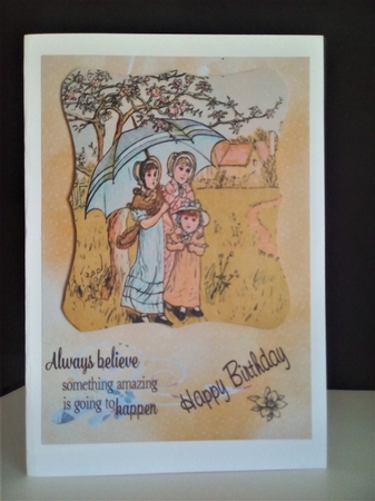 Girls in the rain by Margaret Swann