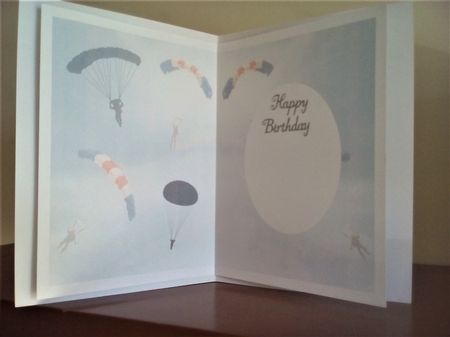 Insert for Sky Diving Phone cup 823706_3656 by Margaret Swann