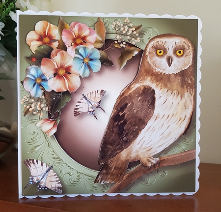 The Owl - Watercolour Wonder by Margaret Swann