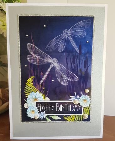 Card toppers x2 by Margaret Swann